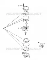 BENZINPUMPE ASSEMBLY SL 750 / B934070 (4924752475030A)