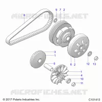 ANTRIEB, PRIMARY CLUTCH