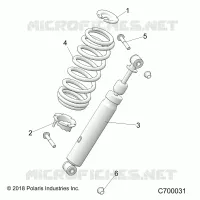 FRONT SUSPENSION SHOCK MOUNTING