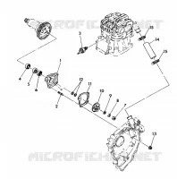 WASSERPUMPE ASSEMBLY 350 4X4