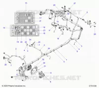 ELEKTRIC, WIRE HARNESS, CHASSIS
