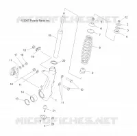 FRONT SUSPENSION STREBE