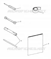 TOOL KIT SPORT 0980443 AND SPORT TOURING 0980243 (4942054205C014)