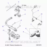 KRAFTSTOFFSYSTEM, RAIL, LINES AND THROTTLE BODY