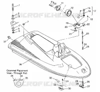 HULL   KAROSSERIE SL 650 B954058 (4930483048A006)