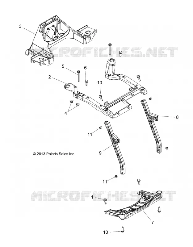 FRONT RACK SUPPORT