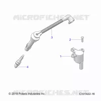 ELEKTRIC, IGNITION COIL, WIRE AND SPARK PLUG