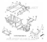 CHASSIS, RAHMEN AND FRONT BUMPER