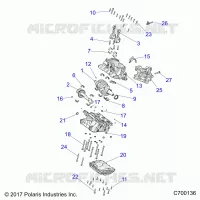 ENGINE, CRANKCASE AND KURBELWELLE