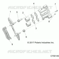 HINTERBREMSE CALIPER
