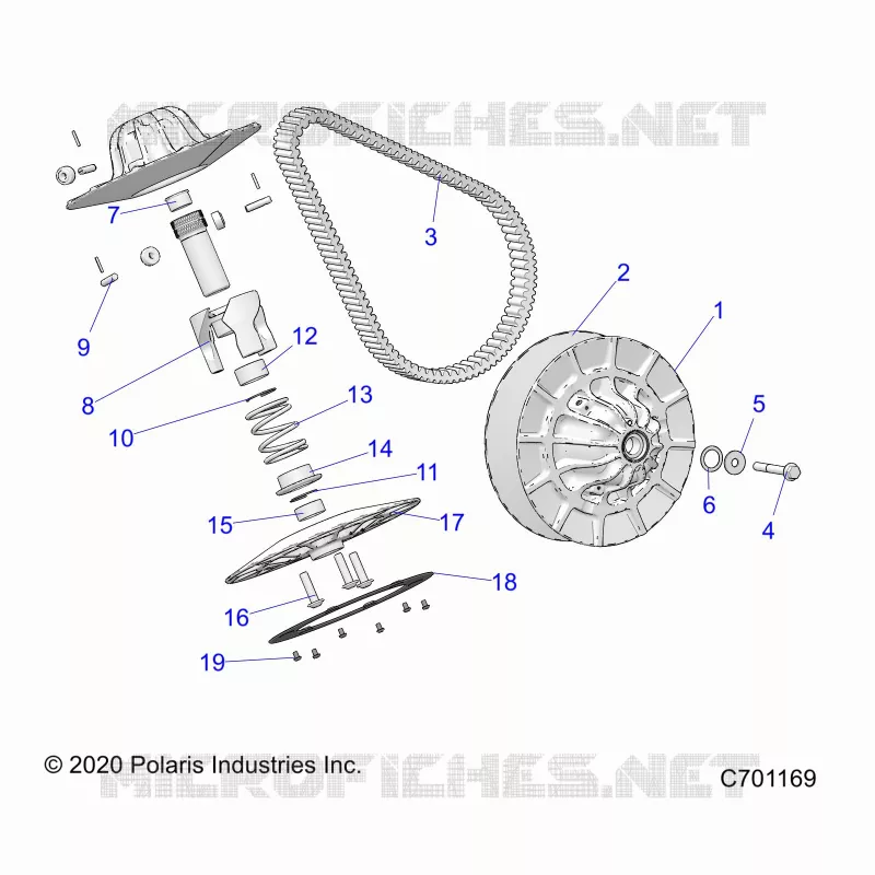 ANTRIEB, SECONDARY CLUTCH