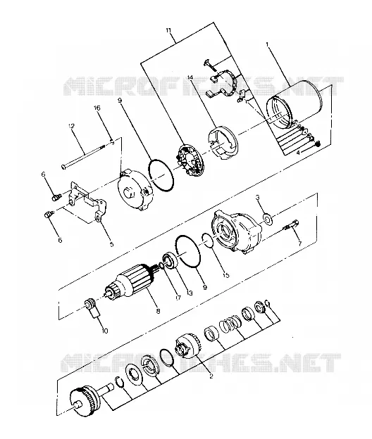 ANLASSER ASSEMBLY BIG BOSS 4X6 (4919801980041A)