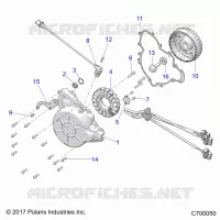 ENGINE, STATOR AND FLYRAD