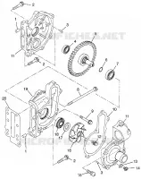 WASSERPUMPE 700 XCR 0985678(A) and EUROPEAN 700 XCR E985678 (4943114311D001)