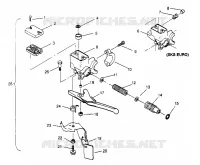 Hauptzylinderanordnung XLT 0950756, XLT SKS 0950556,  XLT SKS EURO E95055 (4928842884B012)