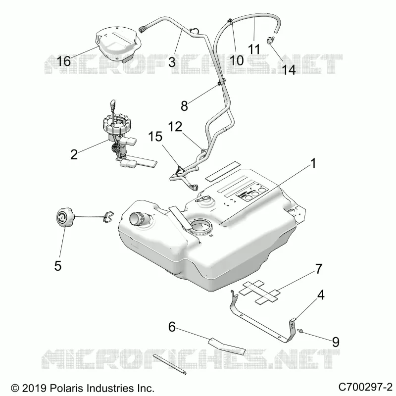 KRAFTSTOFFSYSTEM, FUEL TANK