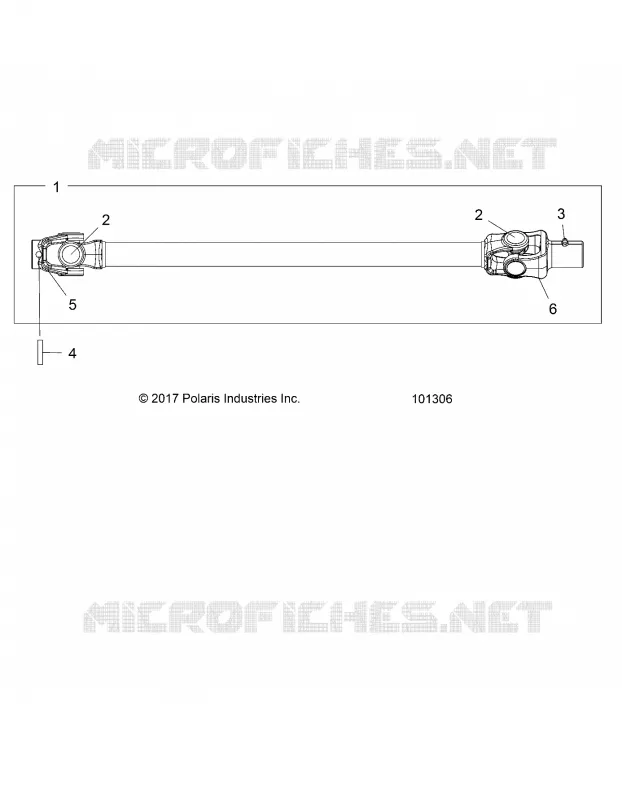 ANTRIEB, PROP SHAFT, FRONT