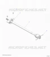 ANTRIEB, FRONT PROP SHAFT