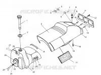 SITZ   GASBEHÄLTER 440 XCR 0961660 (4932113211A007)