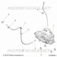 DRIVE TRAIN, FRONT GEARCASE MOUNTING