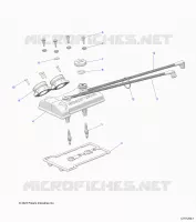 ENGINE, THROTTLE BODY AND VENTILDECKEL
