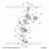 ENGINE, CRANKCASE AND KURBELWELLE