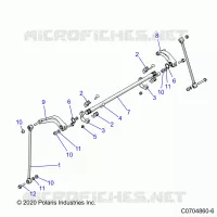 SUSPENSION, REAR STABILISATORSTANGE