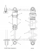 SUSPENSION, FRONT SHOCK TRACK, MONOTUBE