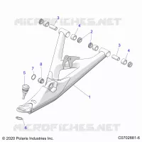 FRONT SUSPENSION CONTROL ARMS LOWER