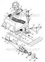 TREIBSTOFF TANK XPLORER 300 W98CC28C (4945264526A014)
