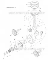 MOTOR, KURBELWELLE AND KOLBEN