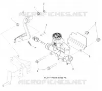 BREMSES, PEDAL AND MASTER CYLINDER