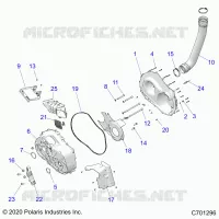 ANTRIEB, CLUTCH COVER AND DUCTING