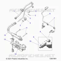 KRAFTSTOFFSYSTEM, RAIL, LINES AND THROTTLE BODY