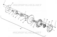 angetriebene Kupplungs 600 XCR SP 0965677 and EUROPEAN 600 XCR SP E965677 (4932063206C002)