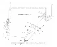 SUSPENSION, A-ARM and STREBE MOUNTING
