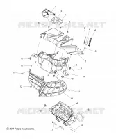 MOTOR, LUFTEINLASS SYSTEM