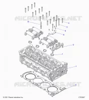 ENGINE, ZYLINDERKOPF