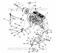MOTORAUFHÄNGUNG XLT TOURING 0952857 and  EUROPEAN XLT TOURING E952857 (4929172917C004)