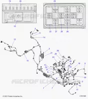 ELEKTRIC, WIRE HARNESS, CHASSIS