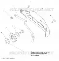 ANTRIEB, FRONT SPROCKET GUARD