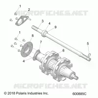 DRIVE TRAIN, JACKSHAFT AND ANTRIEBSWELLE