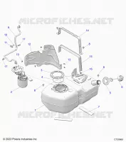 KRAFTSTOFFSYSTEM, FUEL TANK ASM.