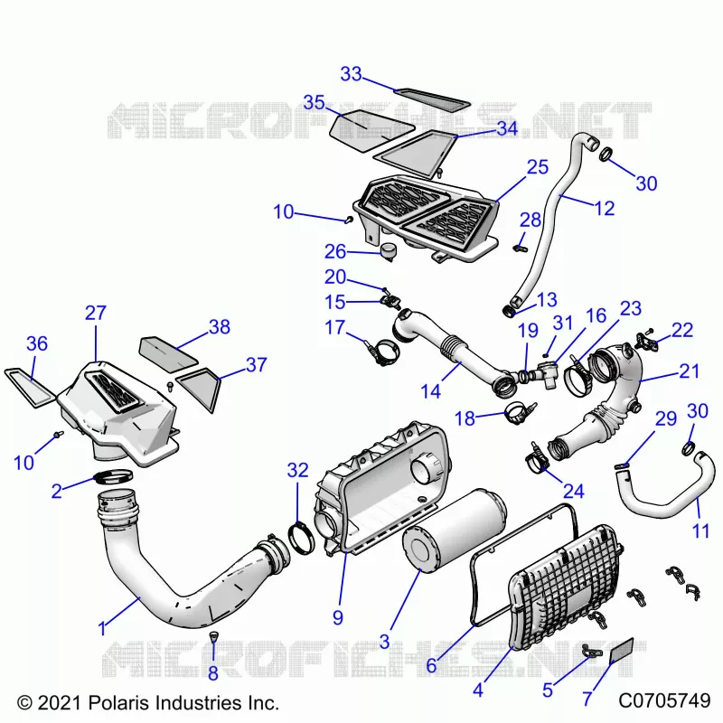 ENGINE, LUFTEINLASS SYSTEM