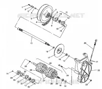 ANTRIEB ASSEMBLY Storm/0932770 and Storm SKS/0932570 (4923032303018A)