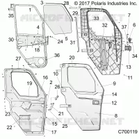 DOORS, WNDW, FRONT, FULL CRANK