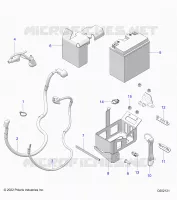 ELEKTRIC, BATTERY/BOX AND CABLES