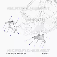 CHASSIS, TIE ROD BOOT ASM.