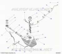 KRAFTSTOFFSYSTEM, FUEL TANK ASM.