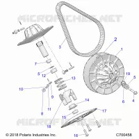 ANTRIEB, SECONDARY CLUTCH